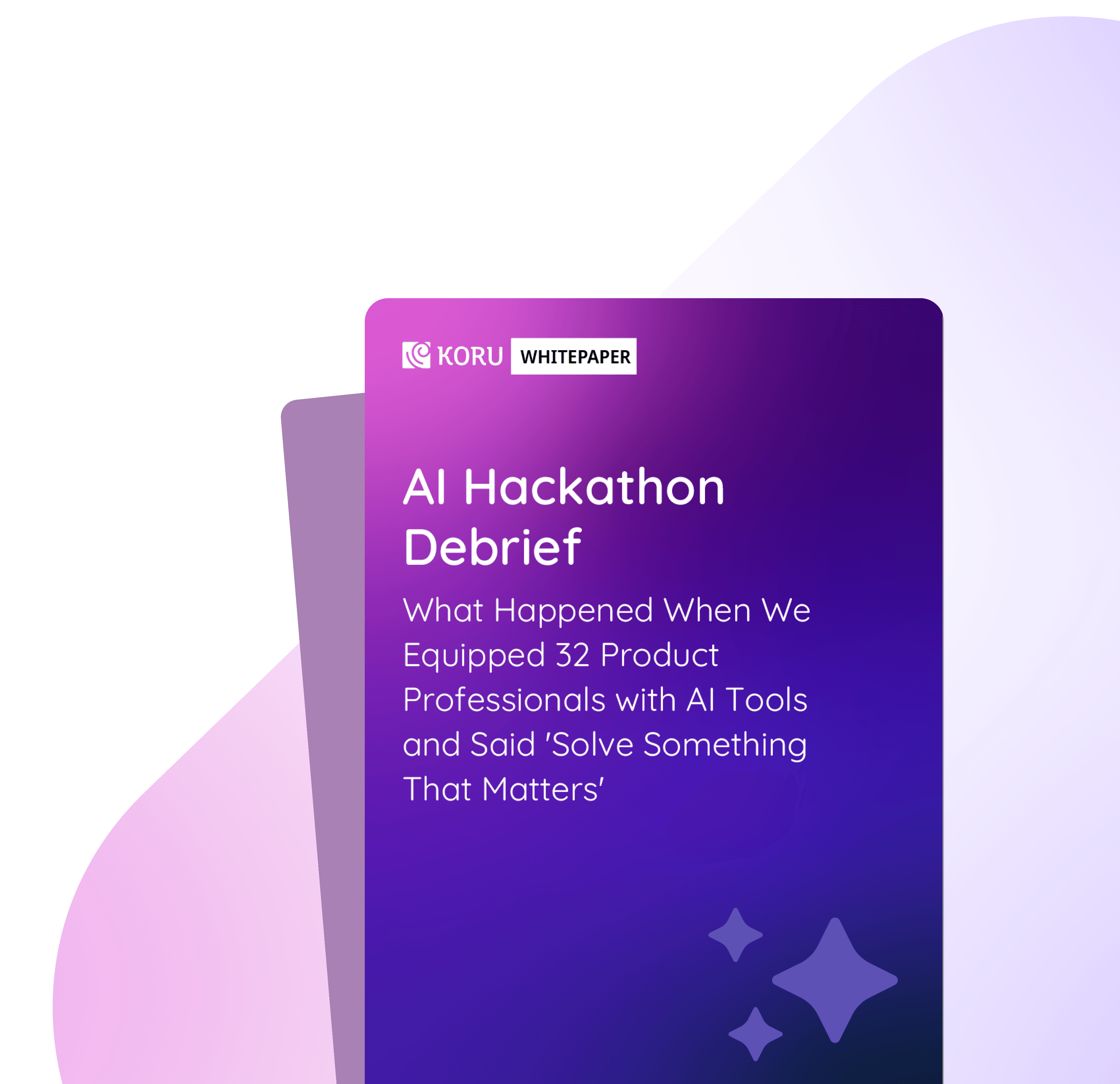 AI Hackathon Debrief Cover Image
