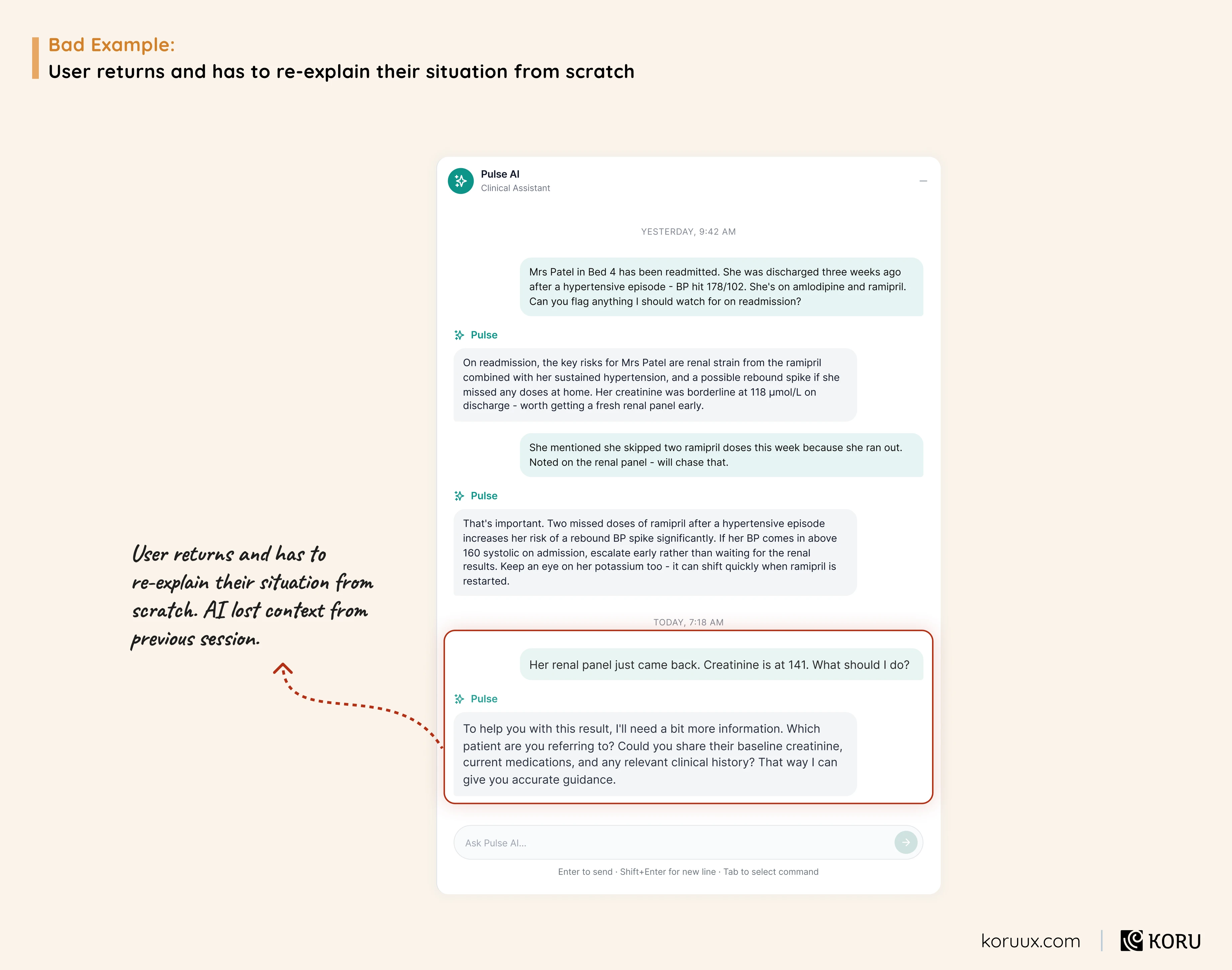 Pattern 11: Context Retention