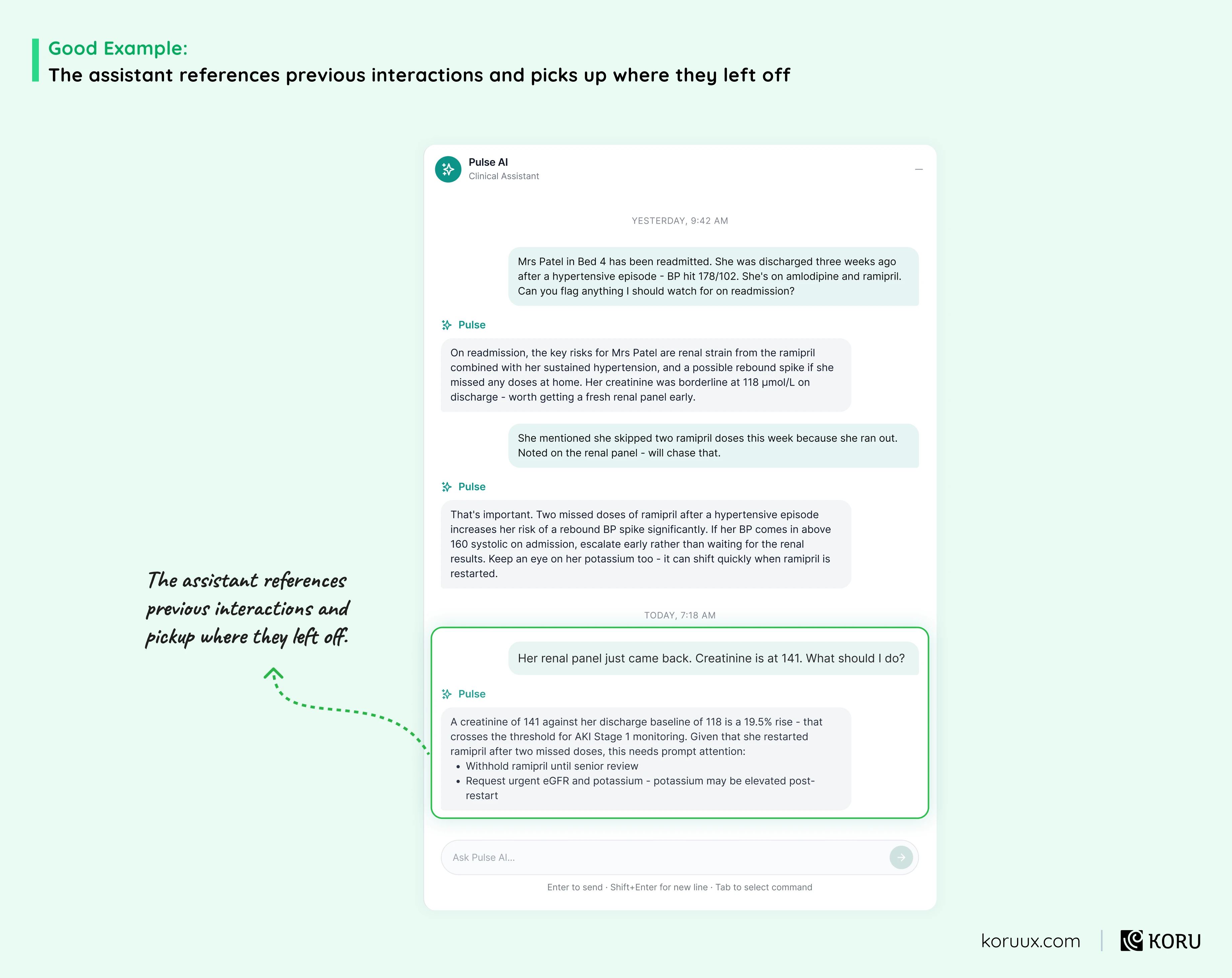 Pattern 11: Context Retention