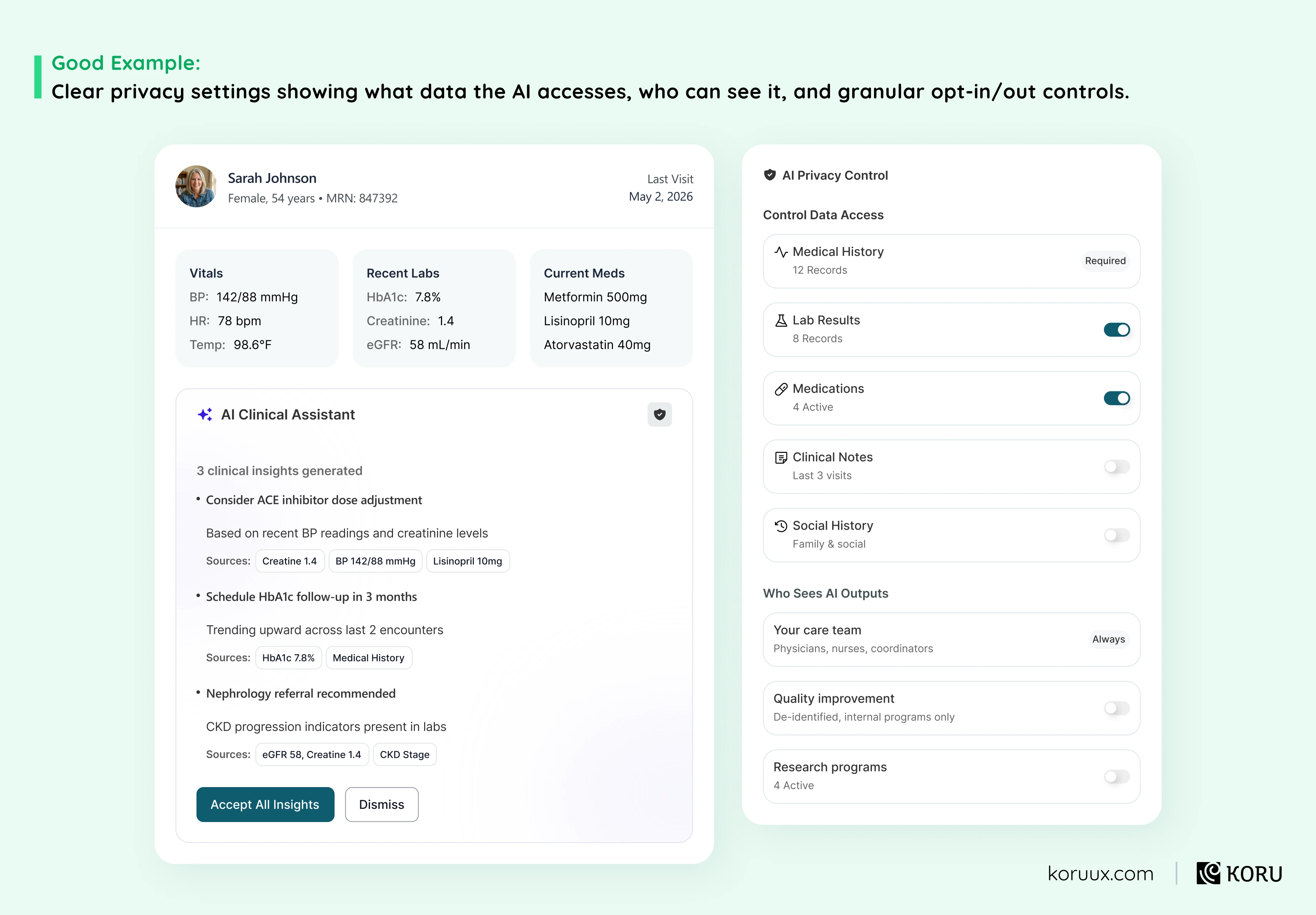 Pattern 12: Data Privacy Controls