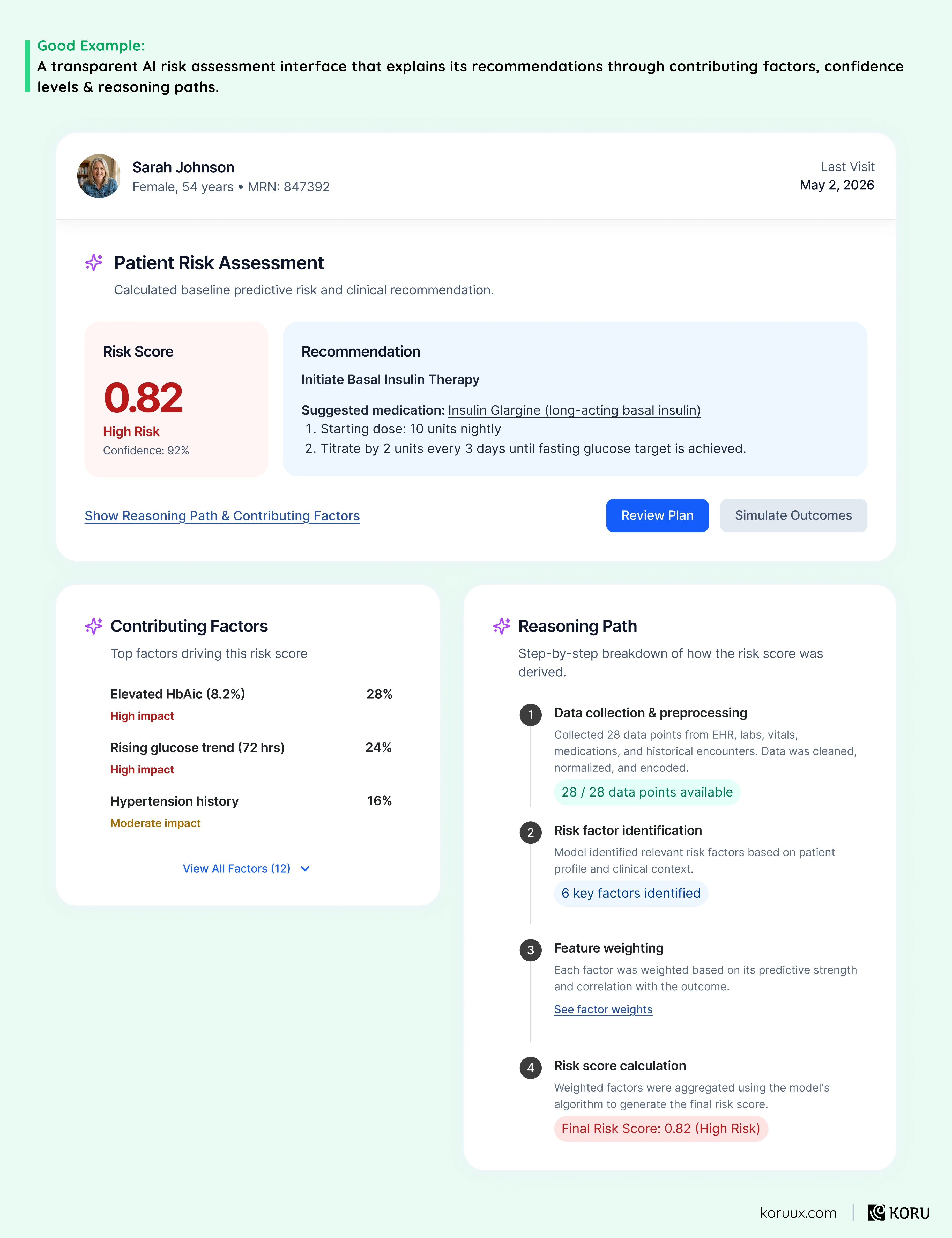 Pattern 8: Explainability Layers