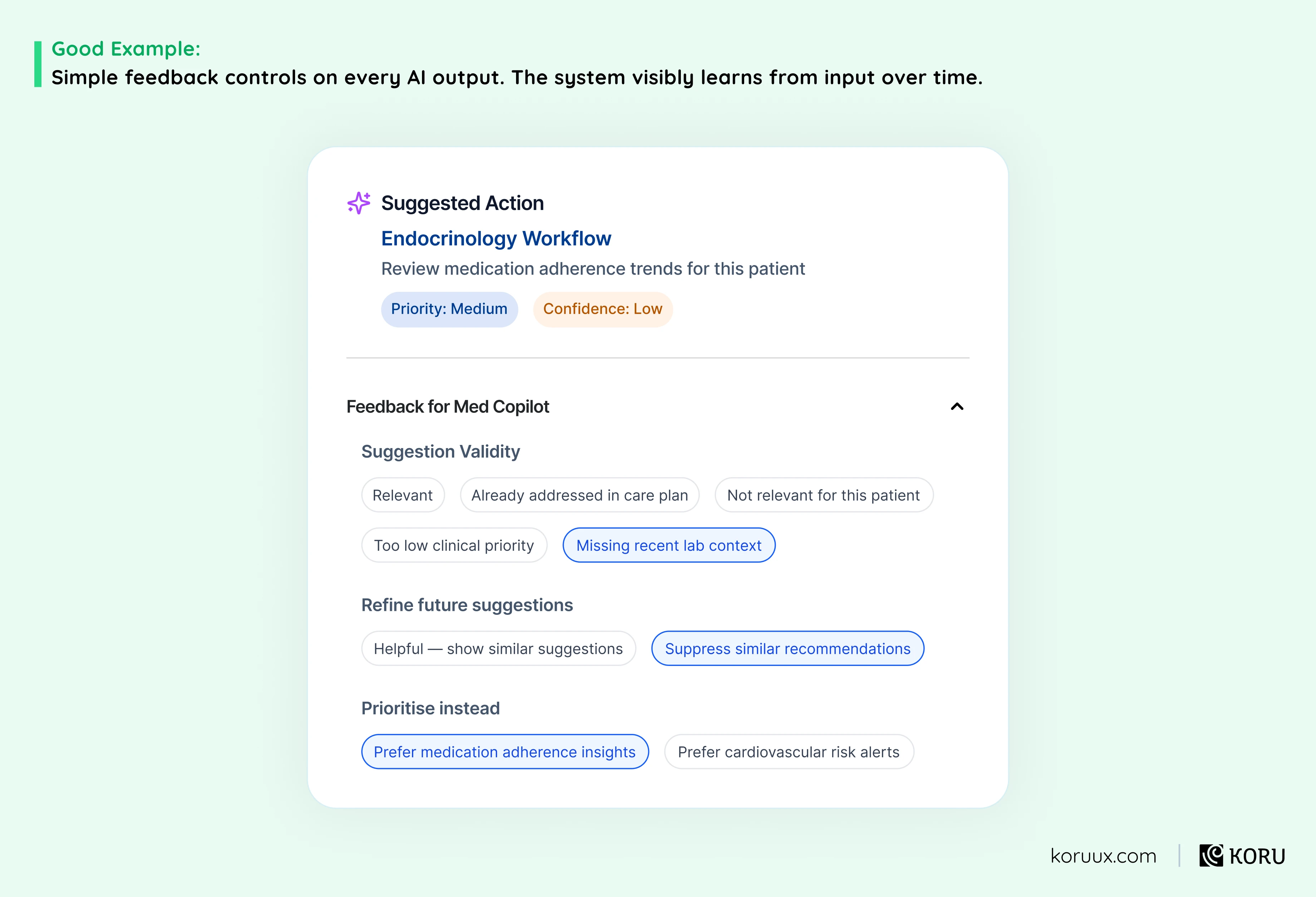 Pattern 9: User-Driven Training