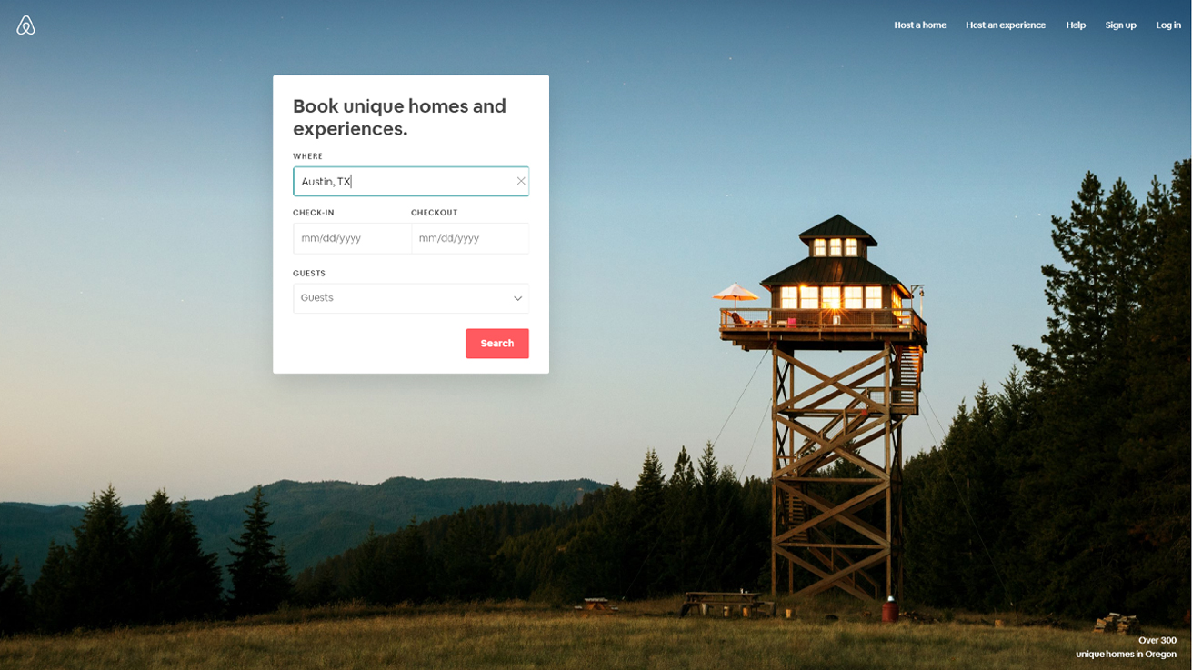 Airbnb Minimal Enterprise UX