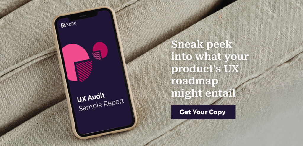 ux audit sample report