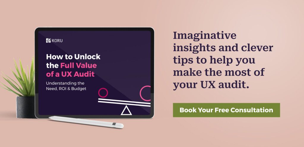 content loop on unlock value of ux audit