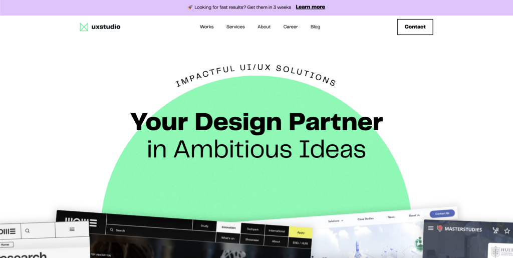 UXStudio: Crafting Beloved Digital Experiences in Healthcare, Education, and FinTech UI/UX Design agencies